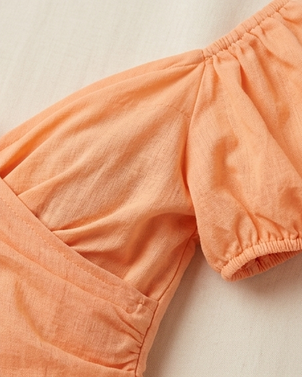 Orange Crop Top