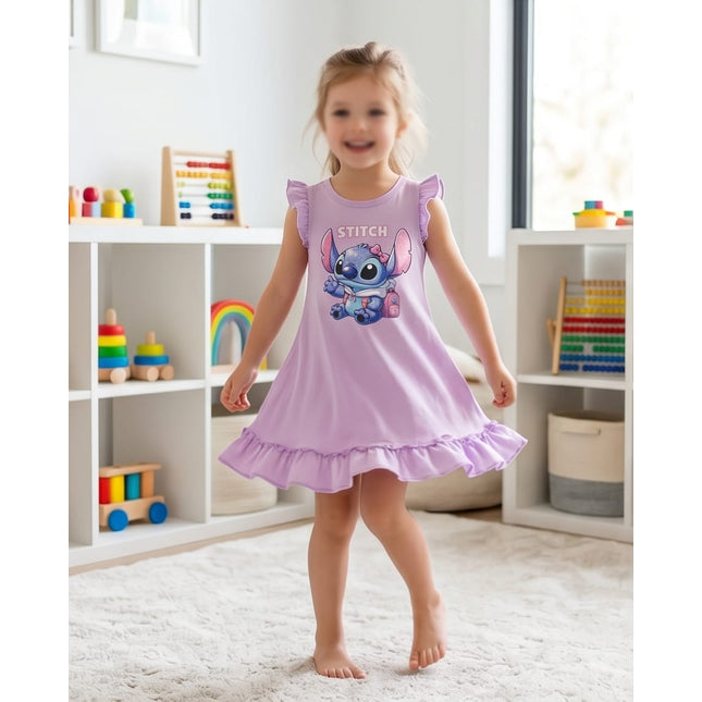Stitch Purple Dress