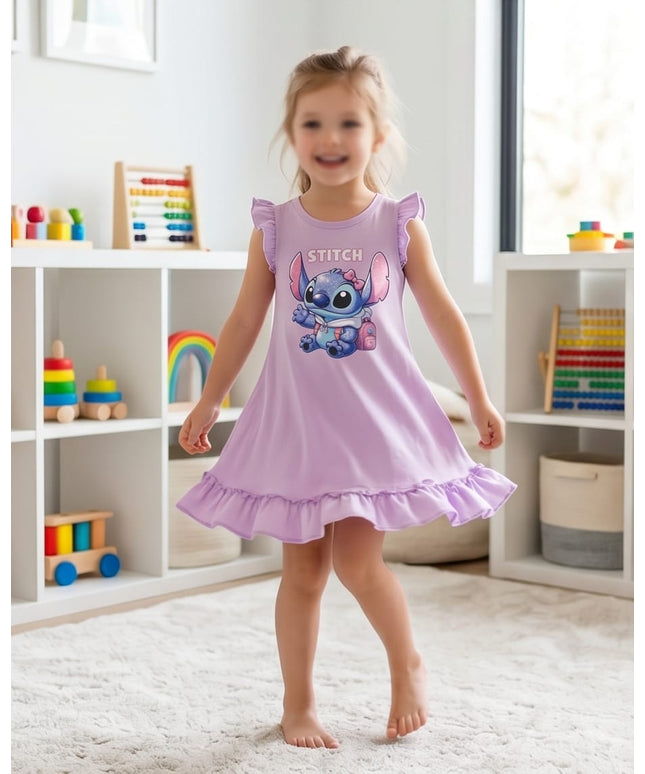 Stitch Purple Dress