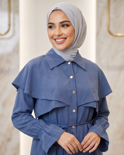 Navy blue set - Hijabi collection