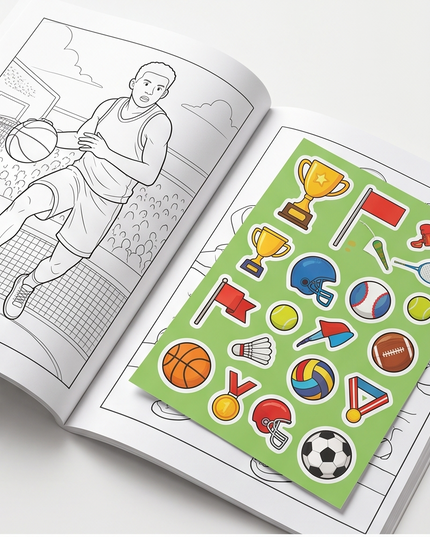 Coloring Book - Sports
