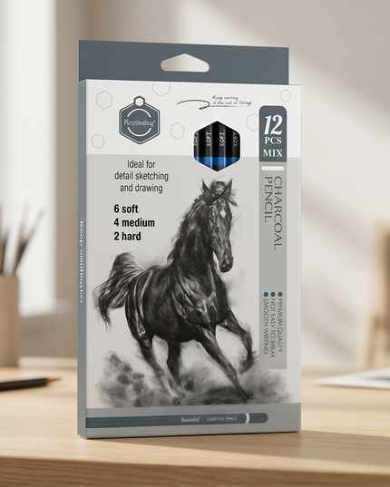 Charcoal pencil 12pcs