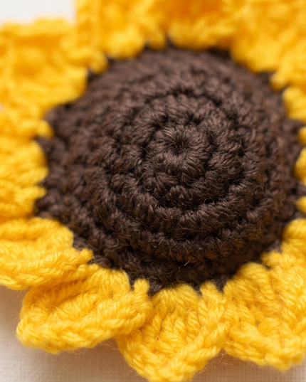 Sunflower Keychain