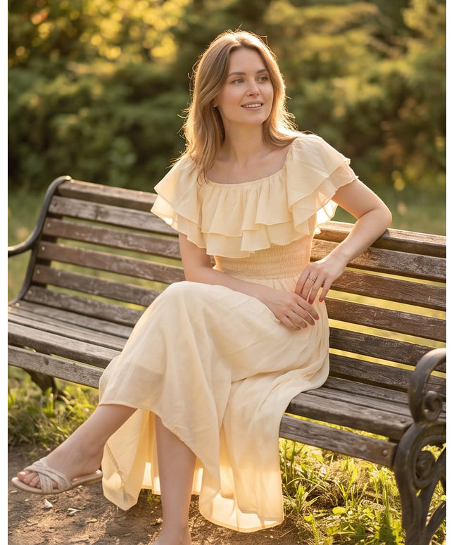 Yellow Dress - Summer Style