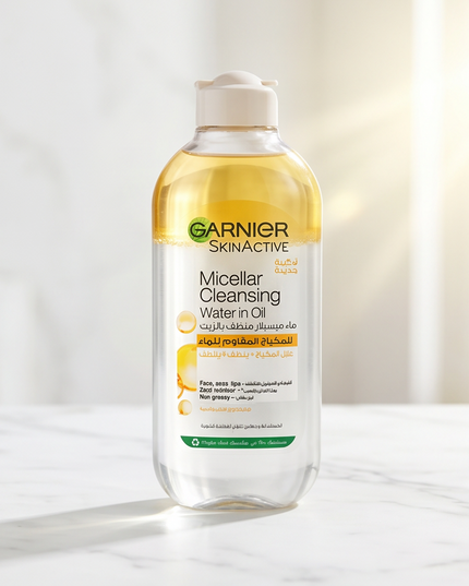 GARNIER - micellar cleansing water oil