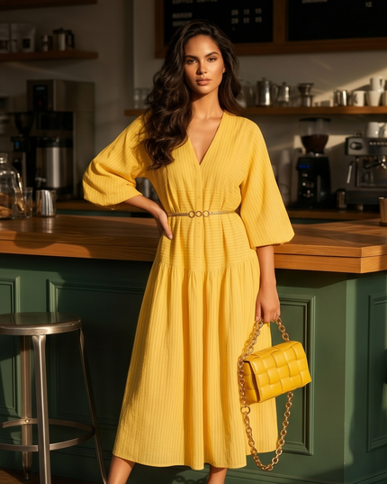 Yellow Dress - Summer Collection