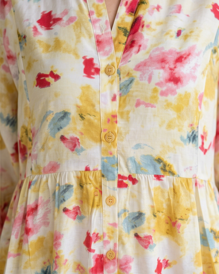 Floral Long Dress