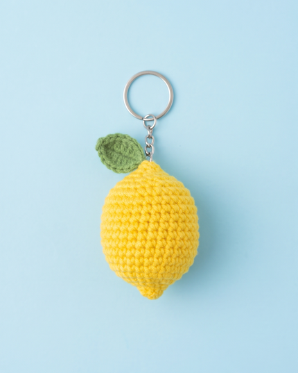 Lemon keychain
