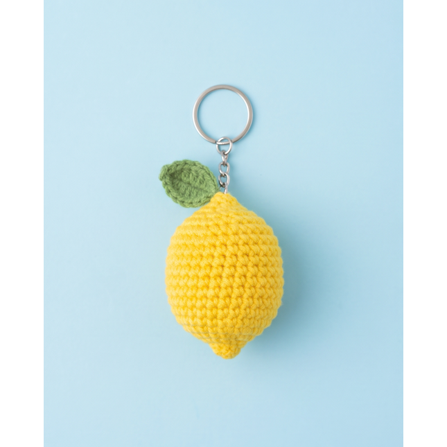 Lemon keychain