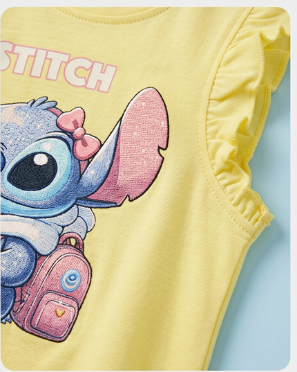 Stitch Yellow Dress