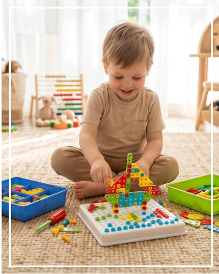 Creative screw puzzle