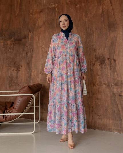 Floral Dress - Long Dress