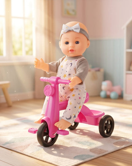 Baby Doll Set - 3 IN 1