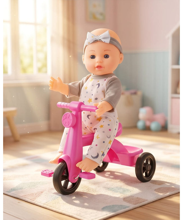 Baby Doll Set - 3 IN 1