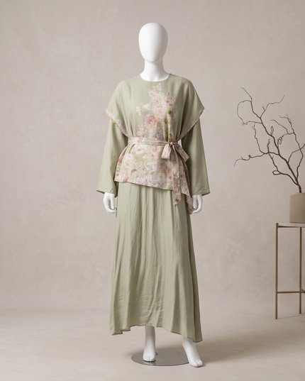 Turkey Dress - New Style - army Green